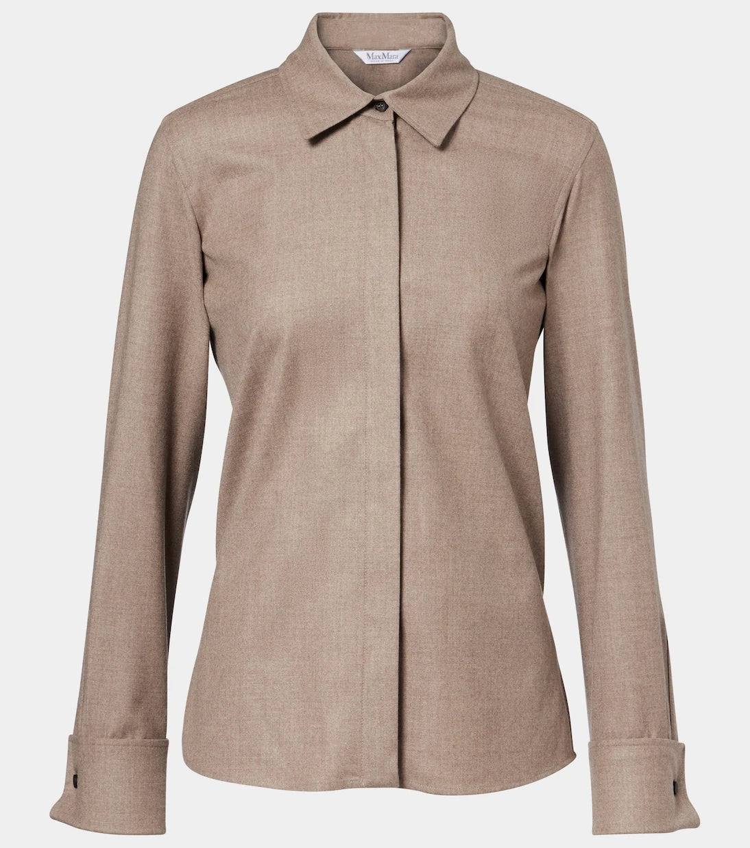 Max Mara - Tebaide cashmere-blend shirt