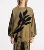 Beige x Song For The Mute Cotton Flower Sweater