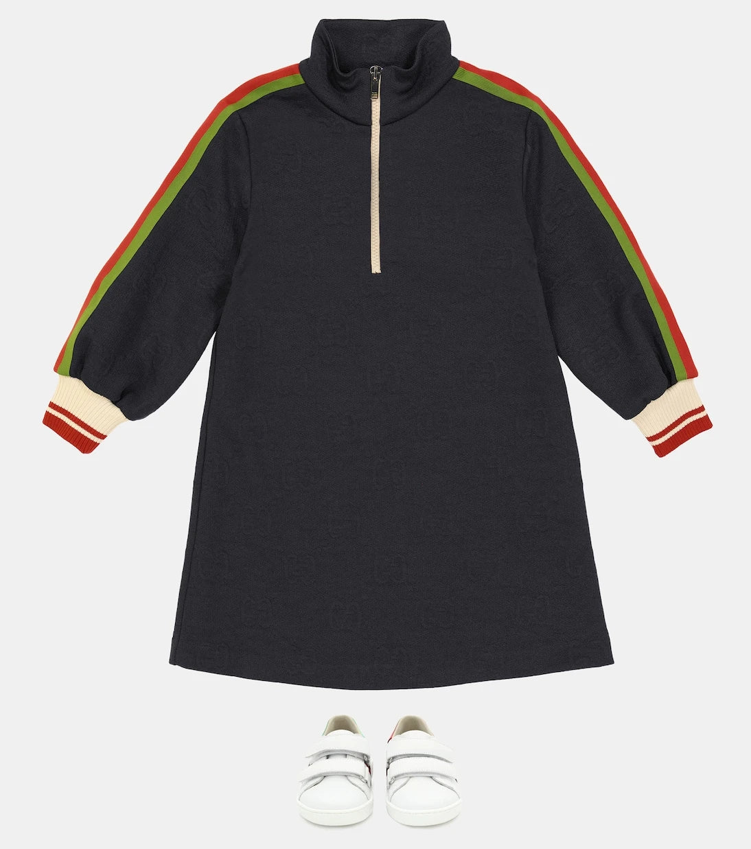 Gucci Kids - حذاء سنيكرز Ace الجلدي