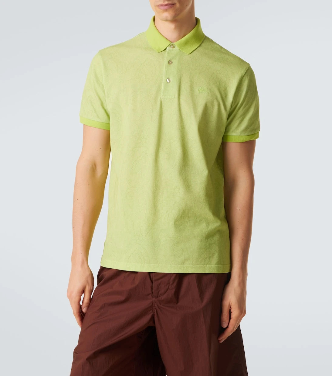 Etro - Paisley cotton polo shirt