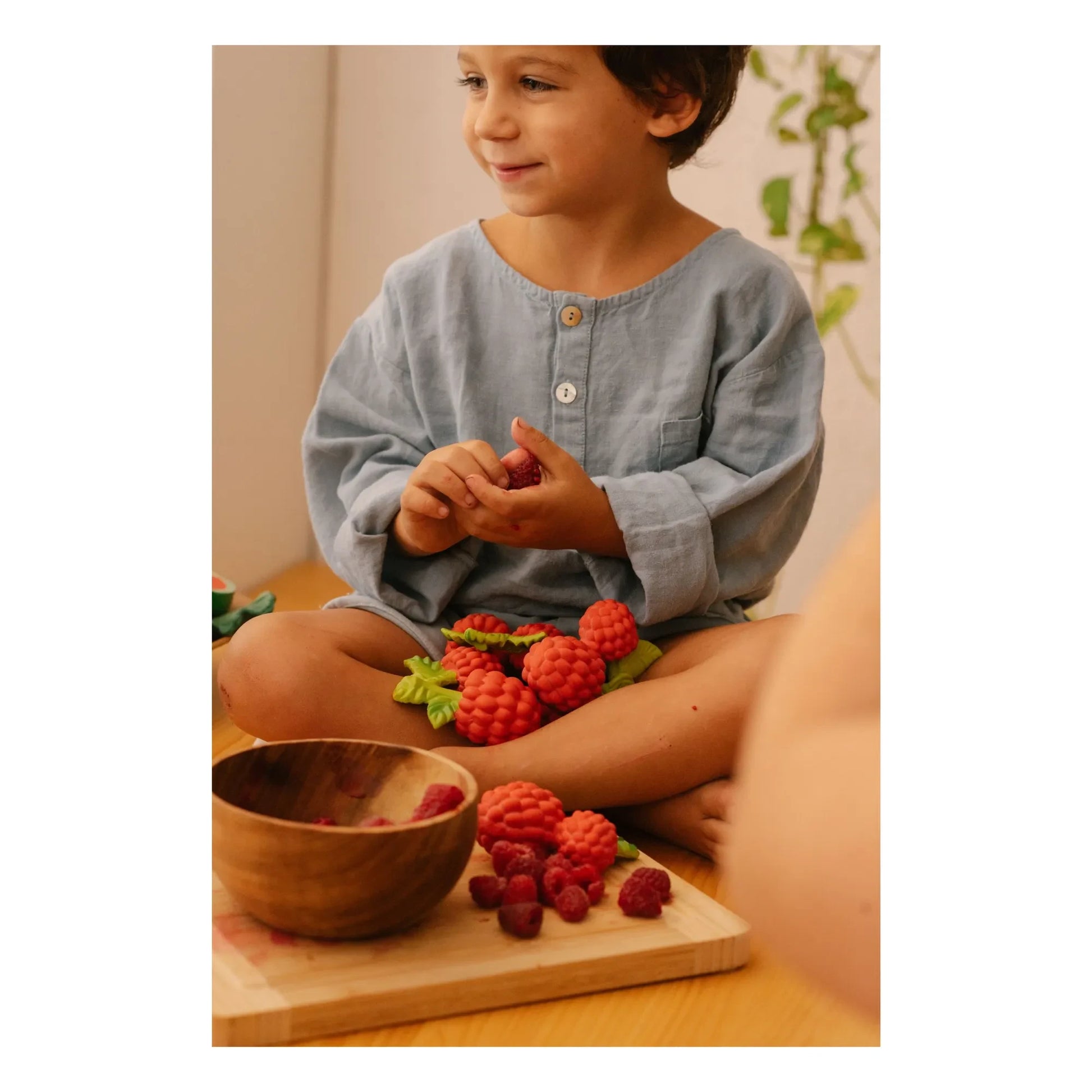 Oli & Carol - Valery the Raspberry teething ring
