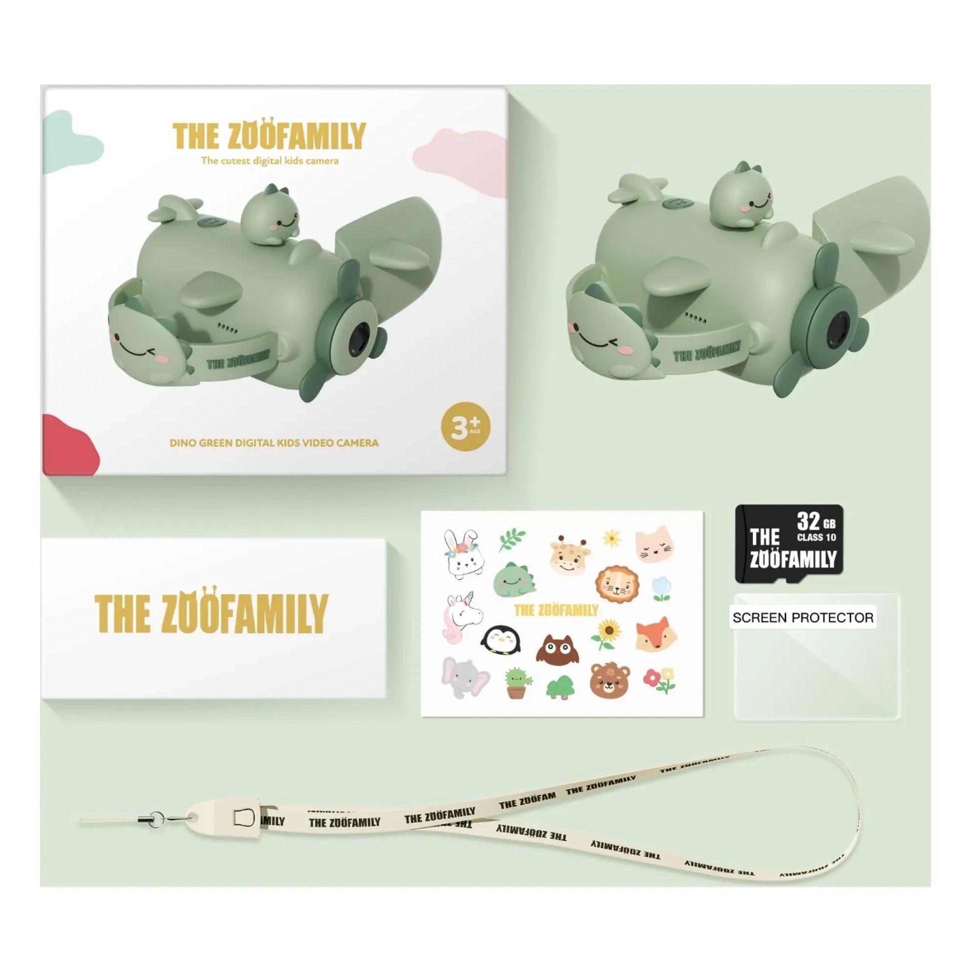 The Zoofamily - Zoo video camera - Dino