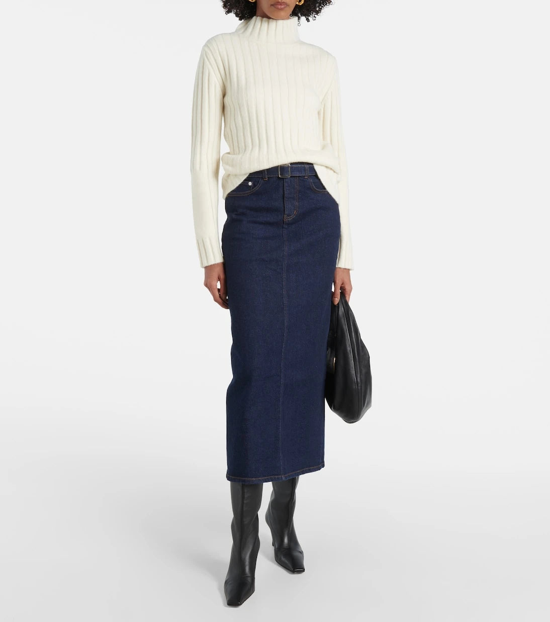 Proenza Schouler - Calder denim midi skirt