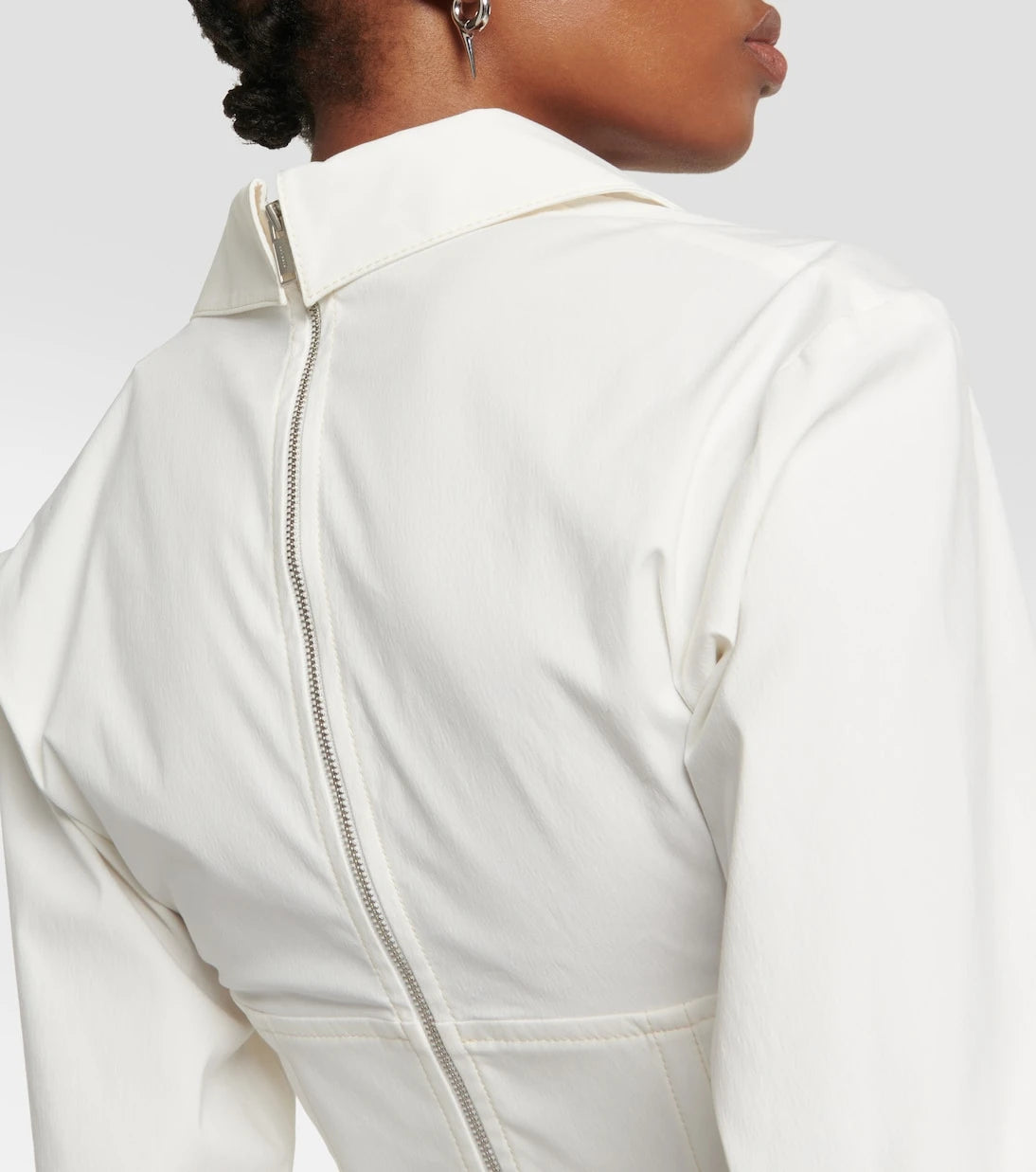 Dion Lee - توب كورسيه من مزيج القطن
