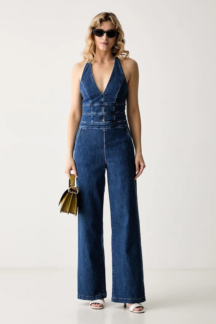 Guess Kadın Denim Tulum VAL