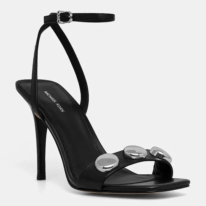 Кожени сандали MICHAEL Michael Kors Liana Dome Stud Sandal