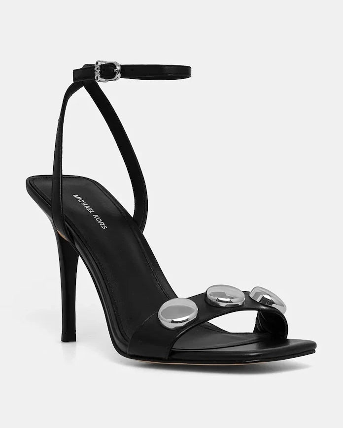 MICHAEL Michael Kors Liana Dome Stud Sandal Deri Sandalet