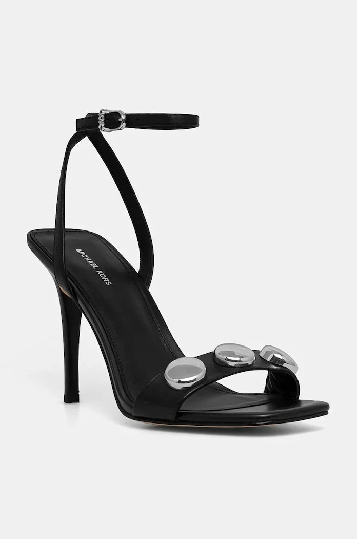 Кожени сандали MICHAEL Michael Kors Liana Dome Stud Sandal