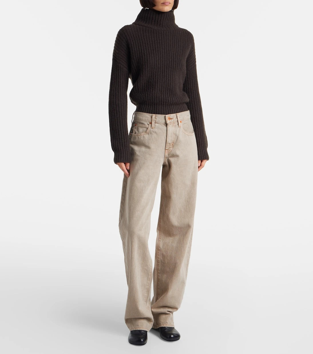 Slvrlake - Tess high-rise wide-leg jeans