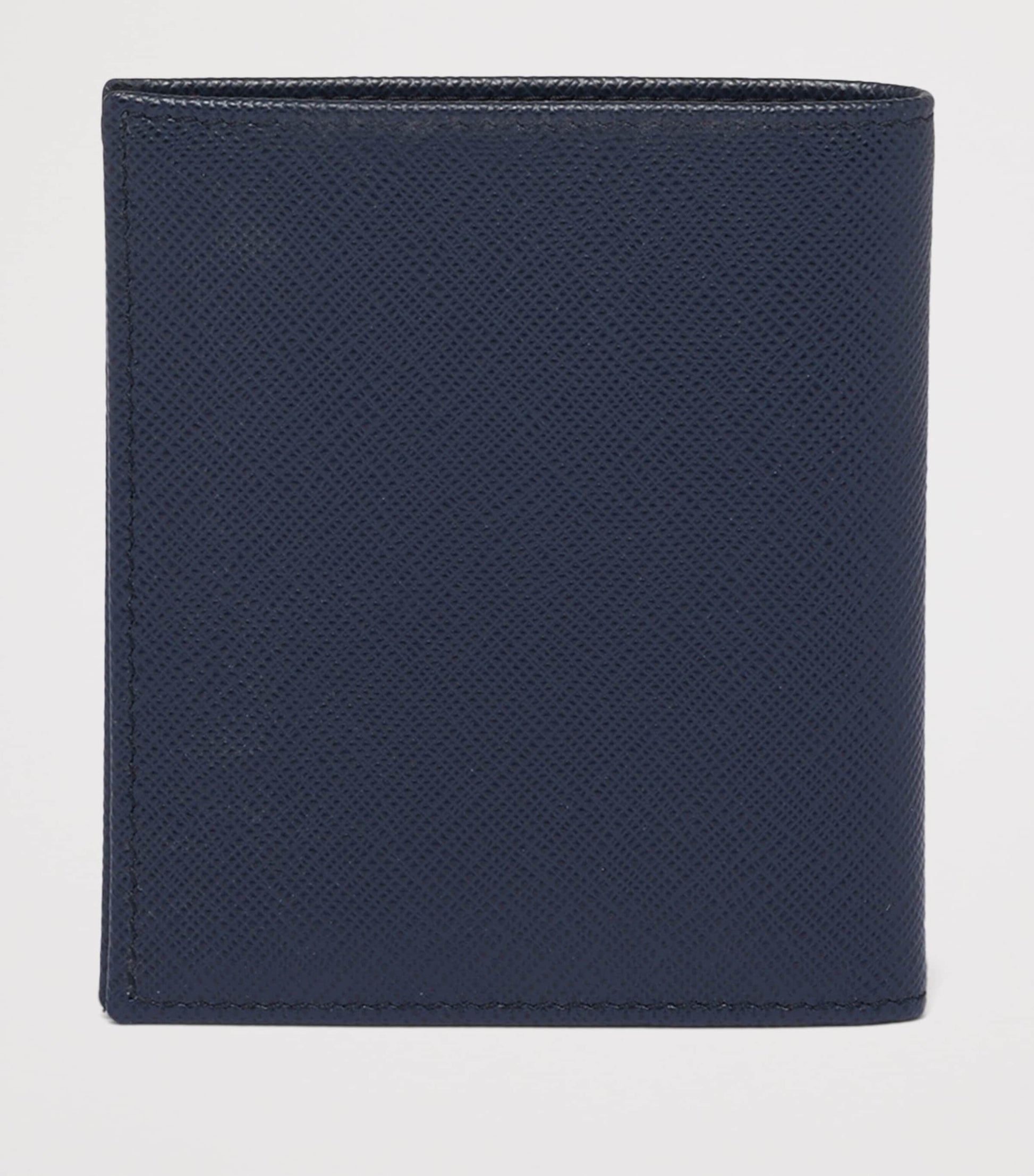 Saffiano Leather Logo Wallet