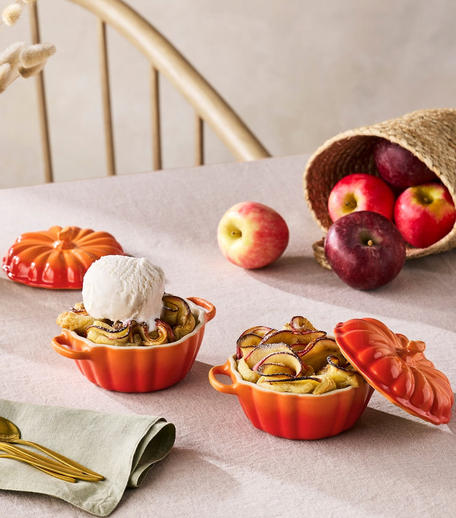 Mini Stoneware Pumpkin Casserole Dish (250ml)