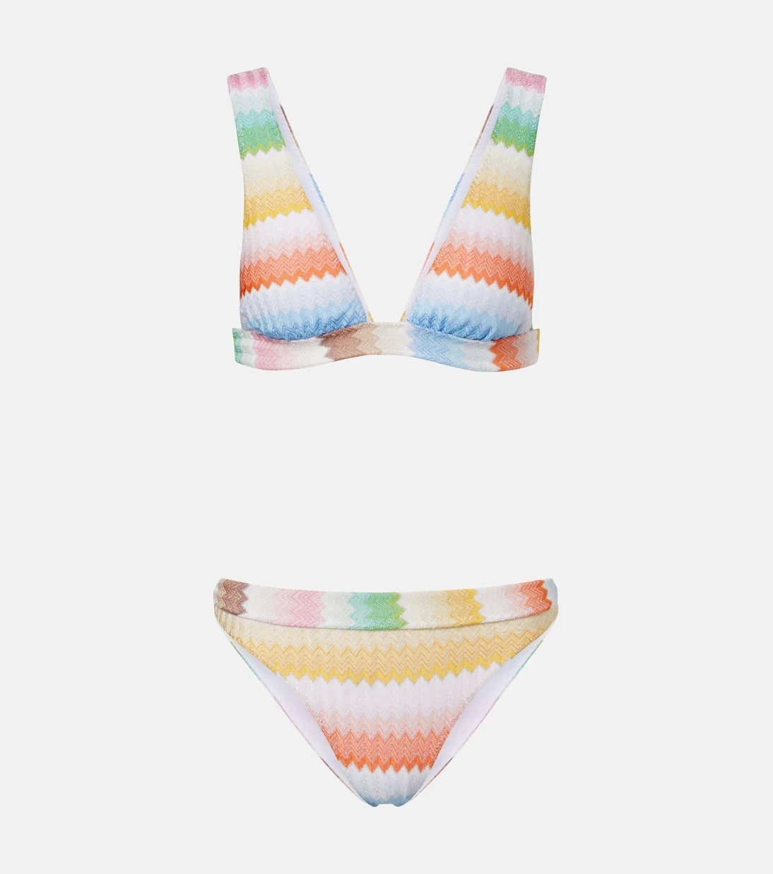 Missoni - Zigzag lamé bikini