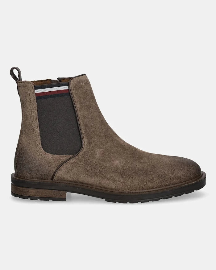 Tommy Hilfiger CLEATED HILFIGER SUEDE CHELSEA Süet Chelsea Bot