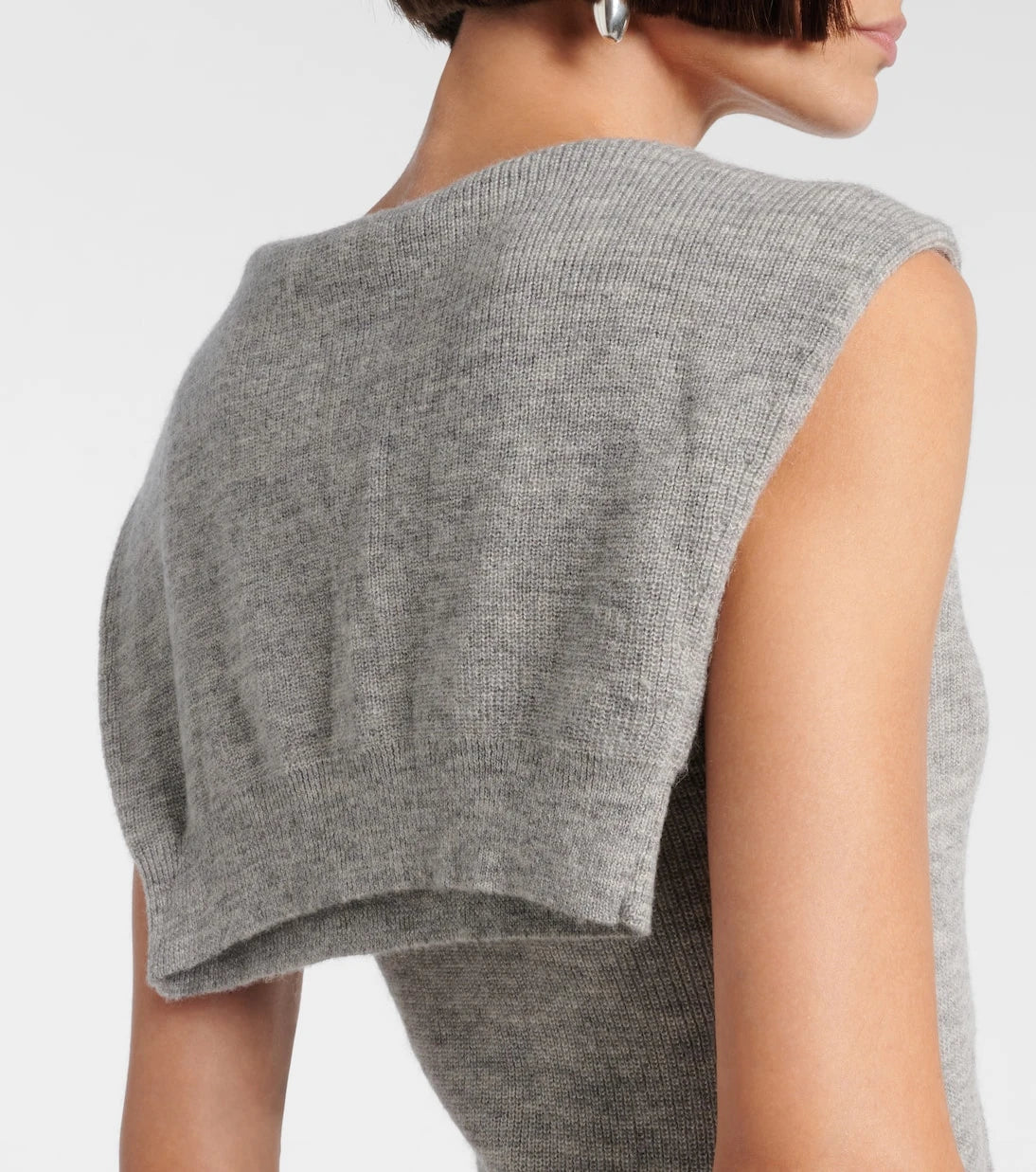 Aya Muse - Vao wool-blend minidress