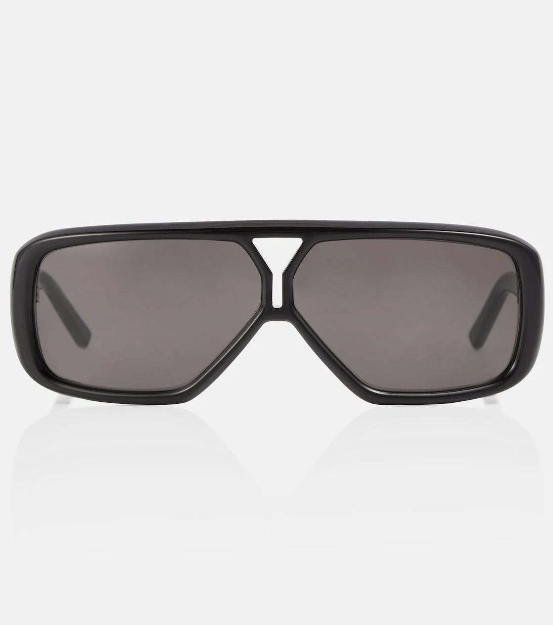 Saint Laurent - نظارة شمسية SL 569 Y ذات حاجب مسطح