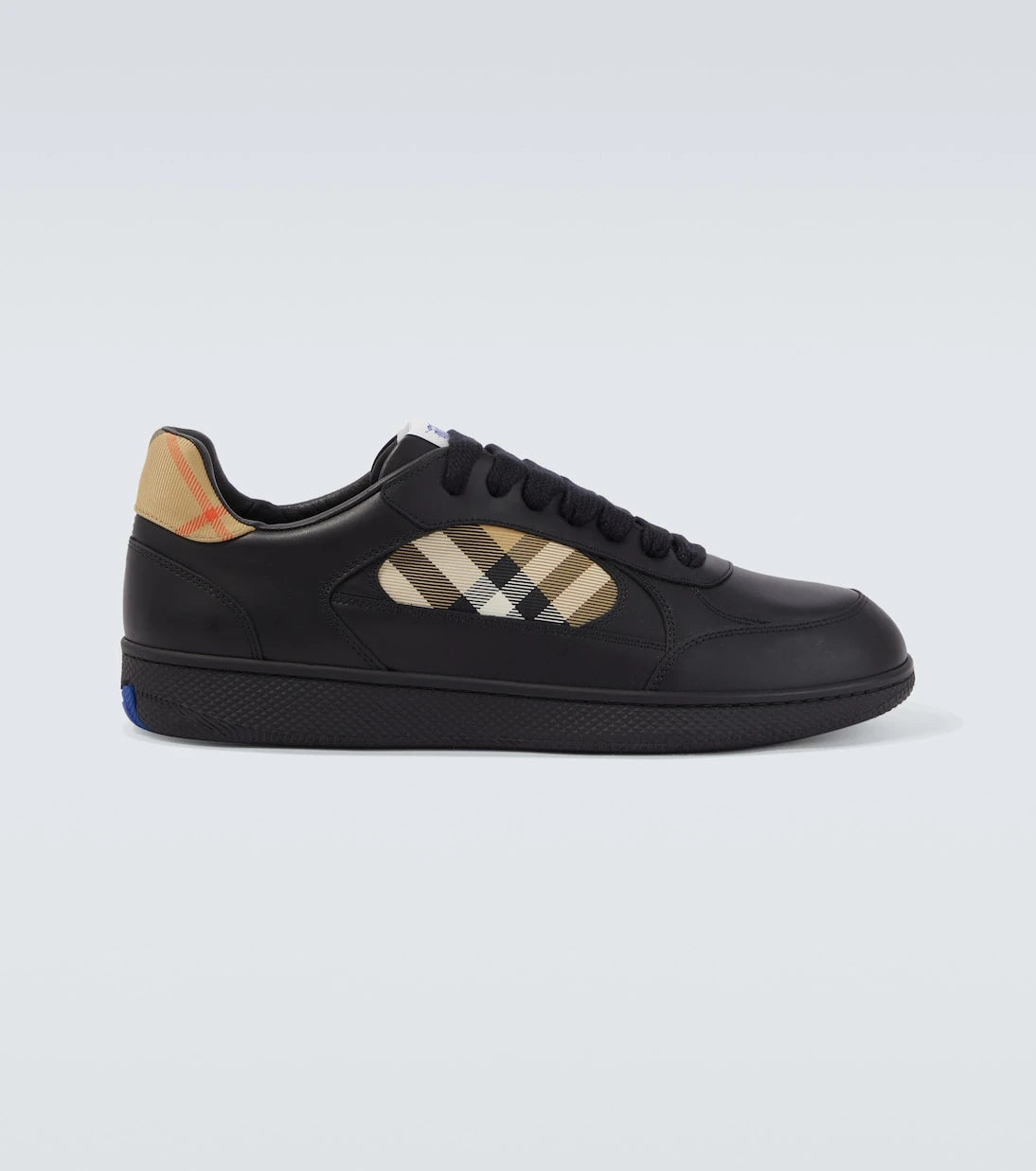 Burberry - Terrace Burberry Check leather sneakers