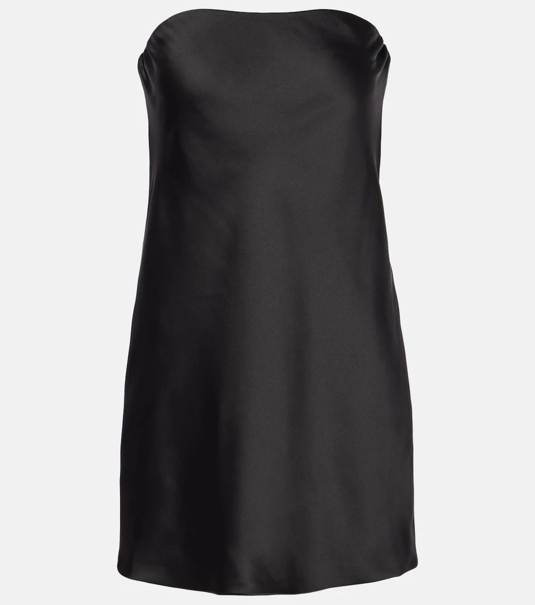 Norma Kamali - Crêpe satin minidress