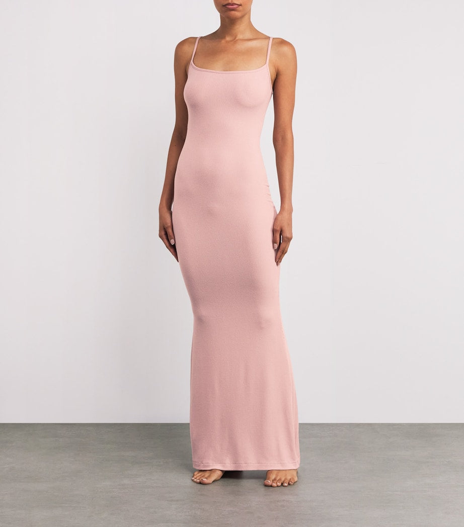 Skims Soft Lounge Long Slip Dress