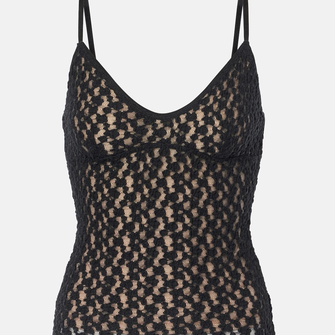 Vince - Floral sheer smocked lace camisole