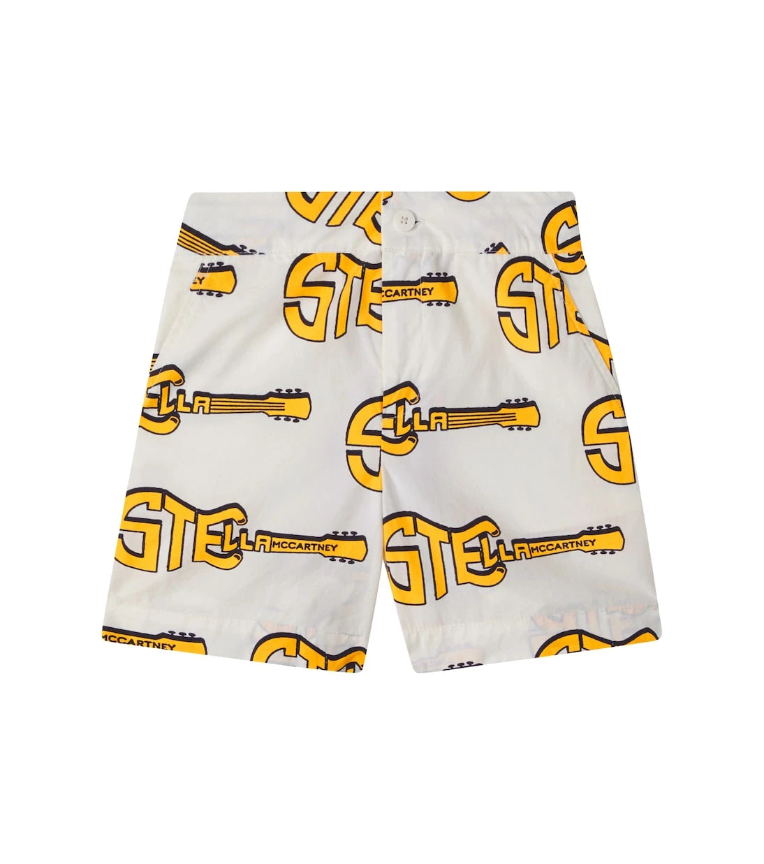 Stella McCartney Kids - Logolu baskılı pamuk şort