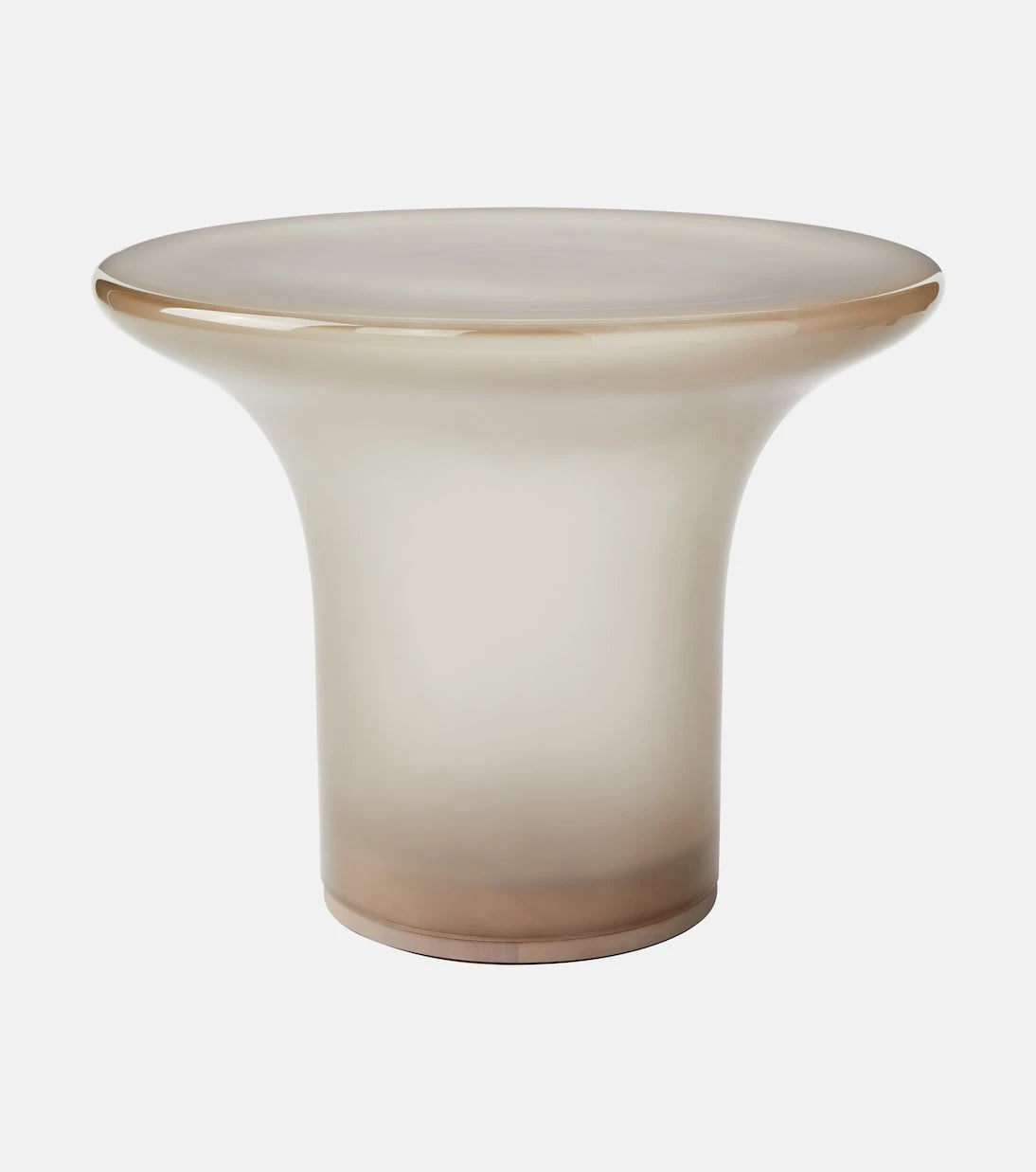 101 Copenhagen - Trumpet Low glass side table