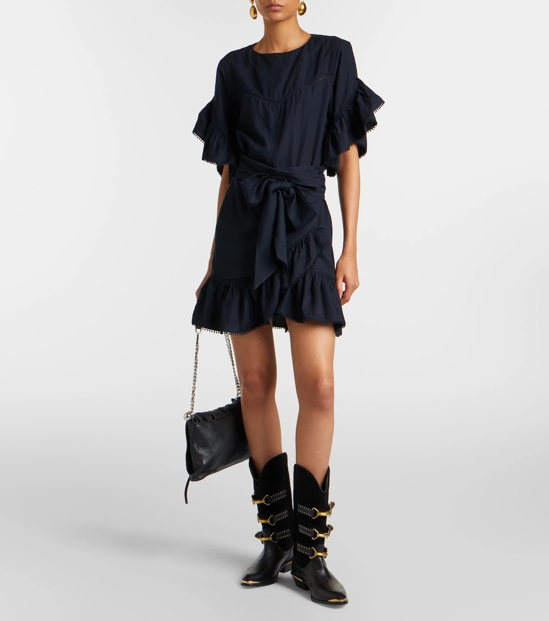 Marant Etoile - Melicia ruffled minidress