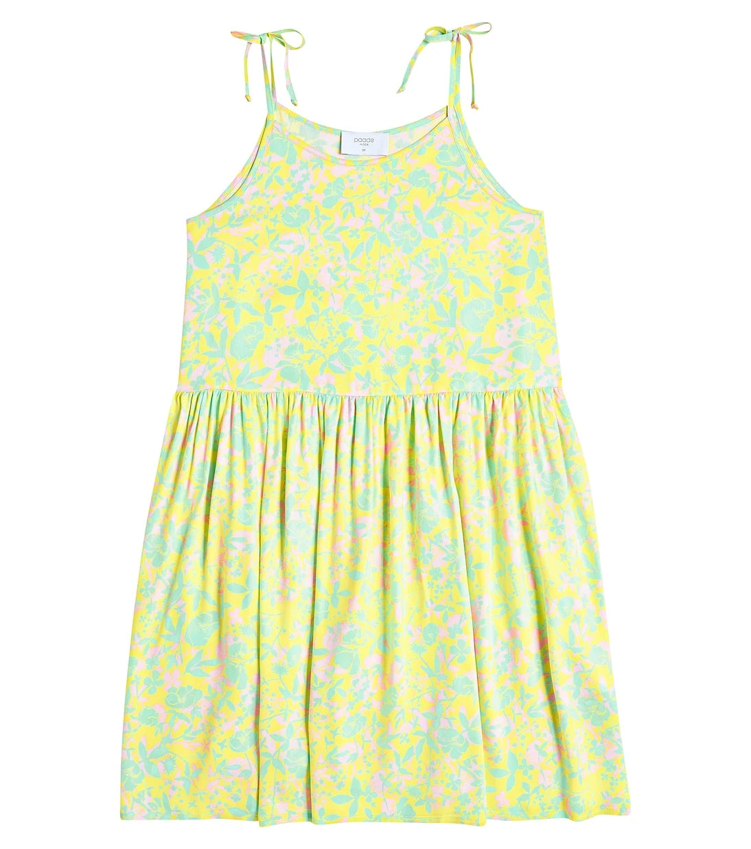 Paade Mode - Bow-detail floral chiffon dress