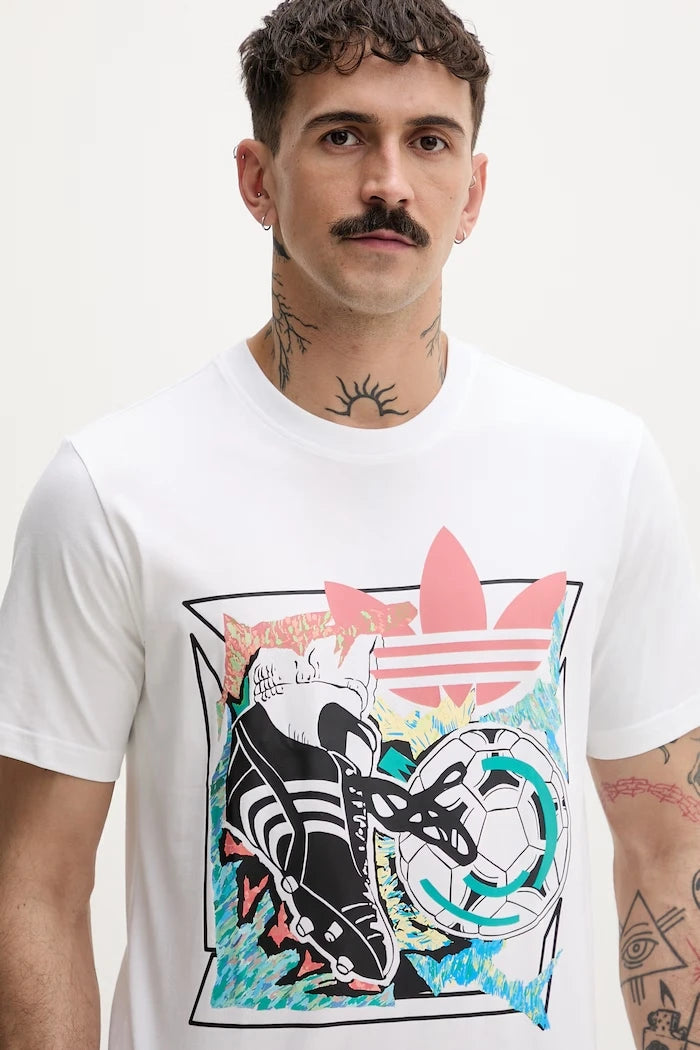 adidas Originals erkek pamuklu Anime tişört