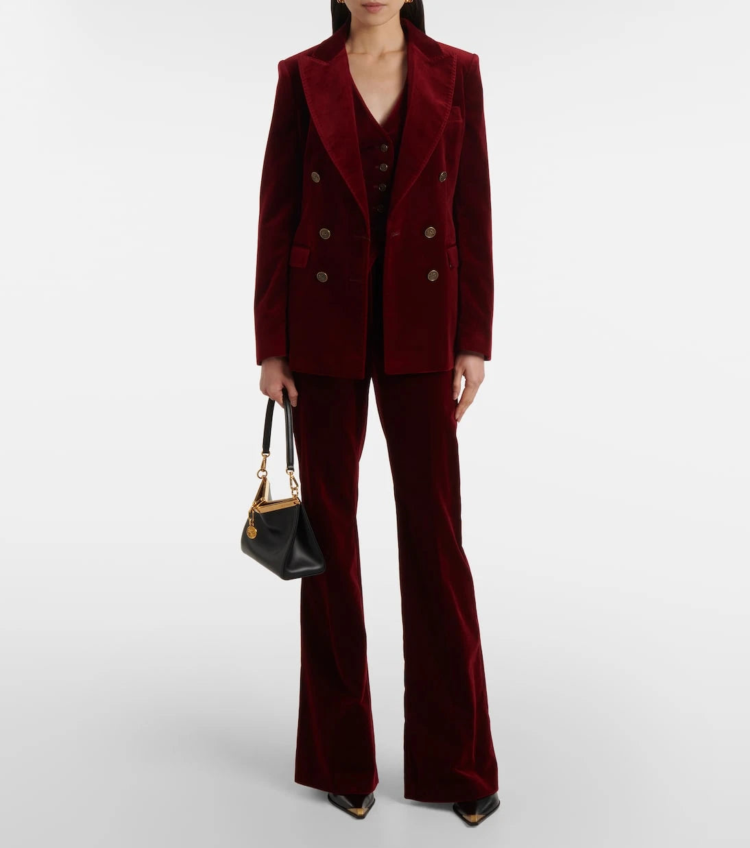Etro - Cotton velvet vest