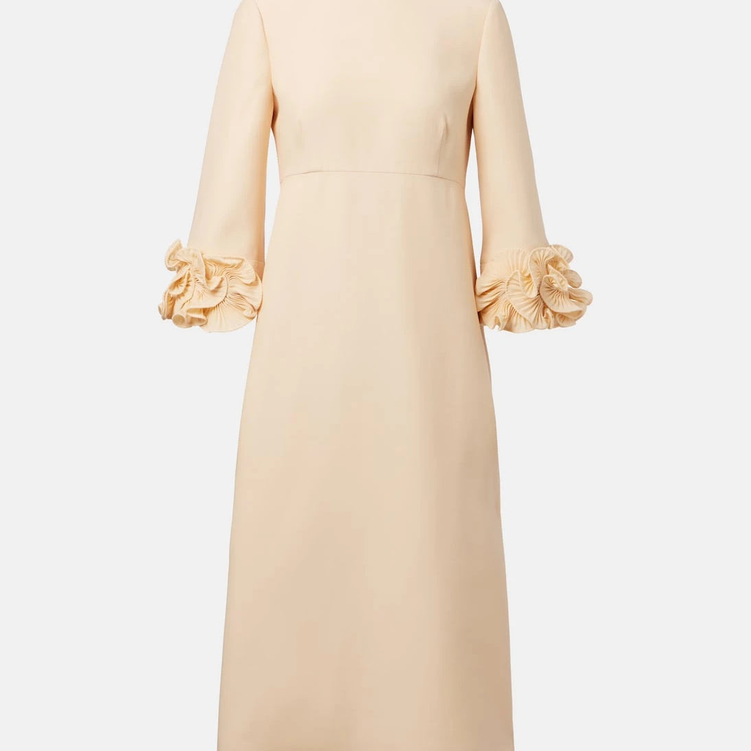 Valentino - Ruffled Crêpe Couture midi dress