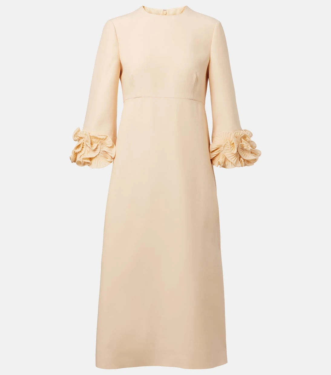 Valentino - Ruffled Crêpe Couture midi dress