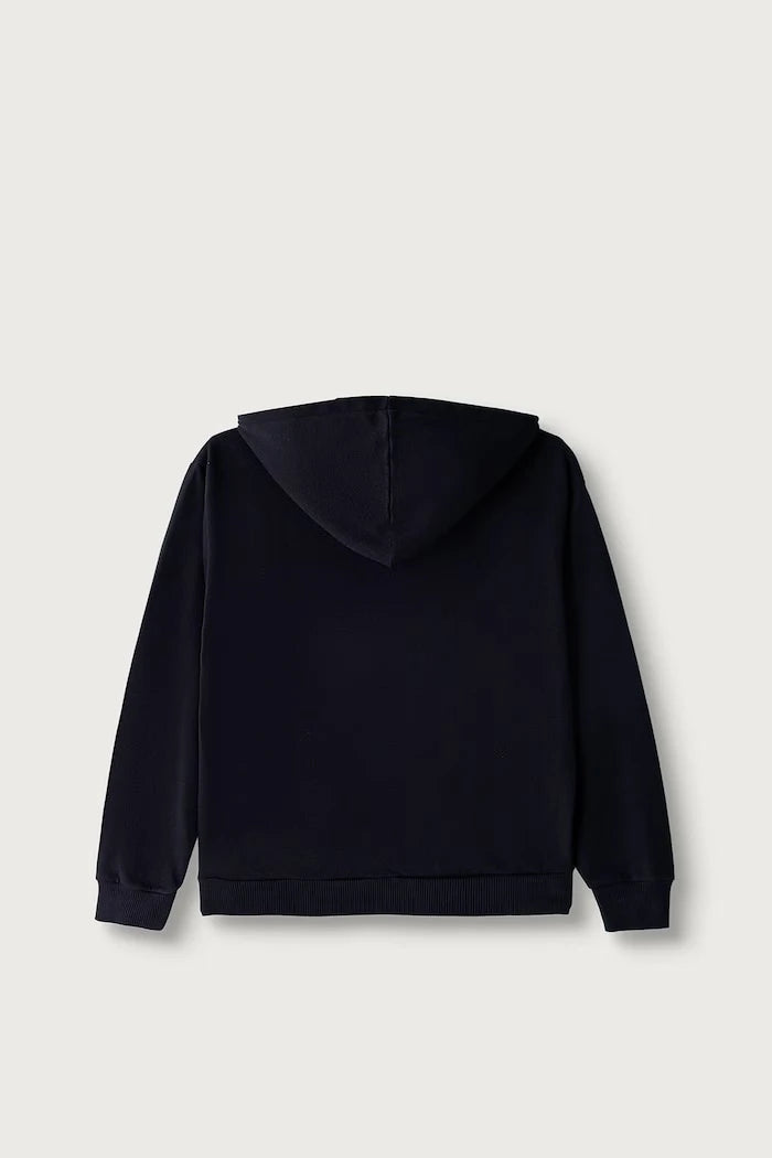 Pamuklu çocuk sweatshirt B-NEW BOX LOGO H W