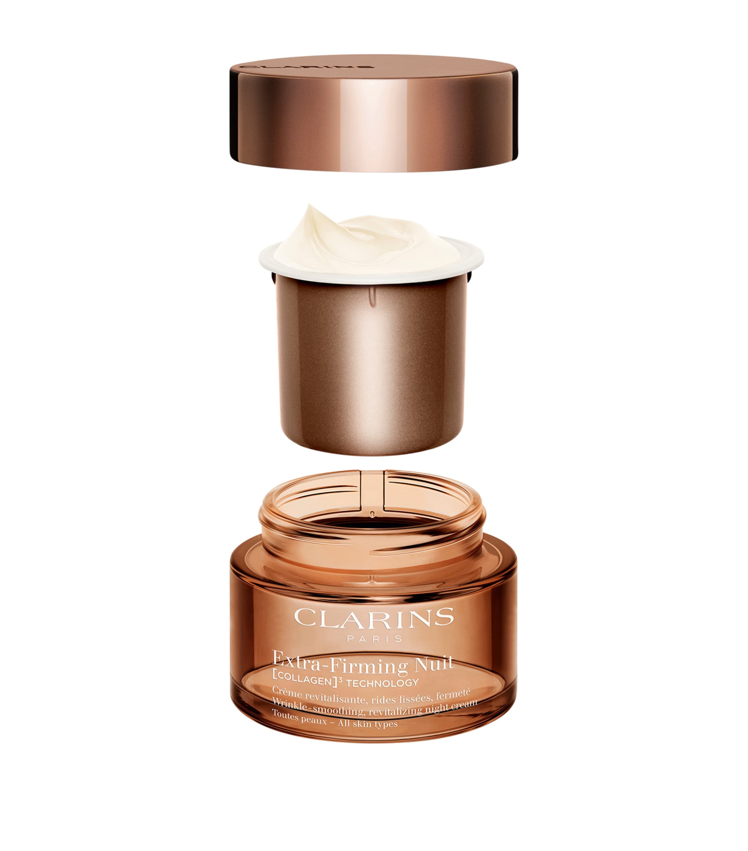 Clarins Extra Firming Night Cream – All Skin Types – Refill (50ml)