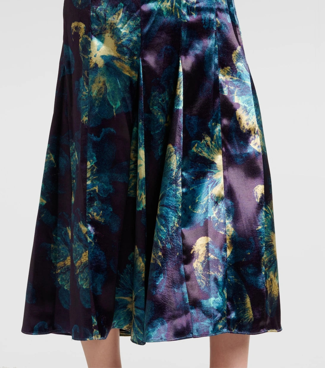 Ulla Johnson - Azrou floral satin midi dress