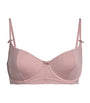 Skims Pink Vintage Shapewear Unlined Demi Bra