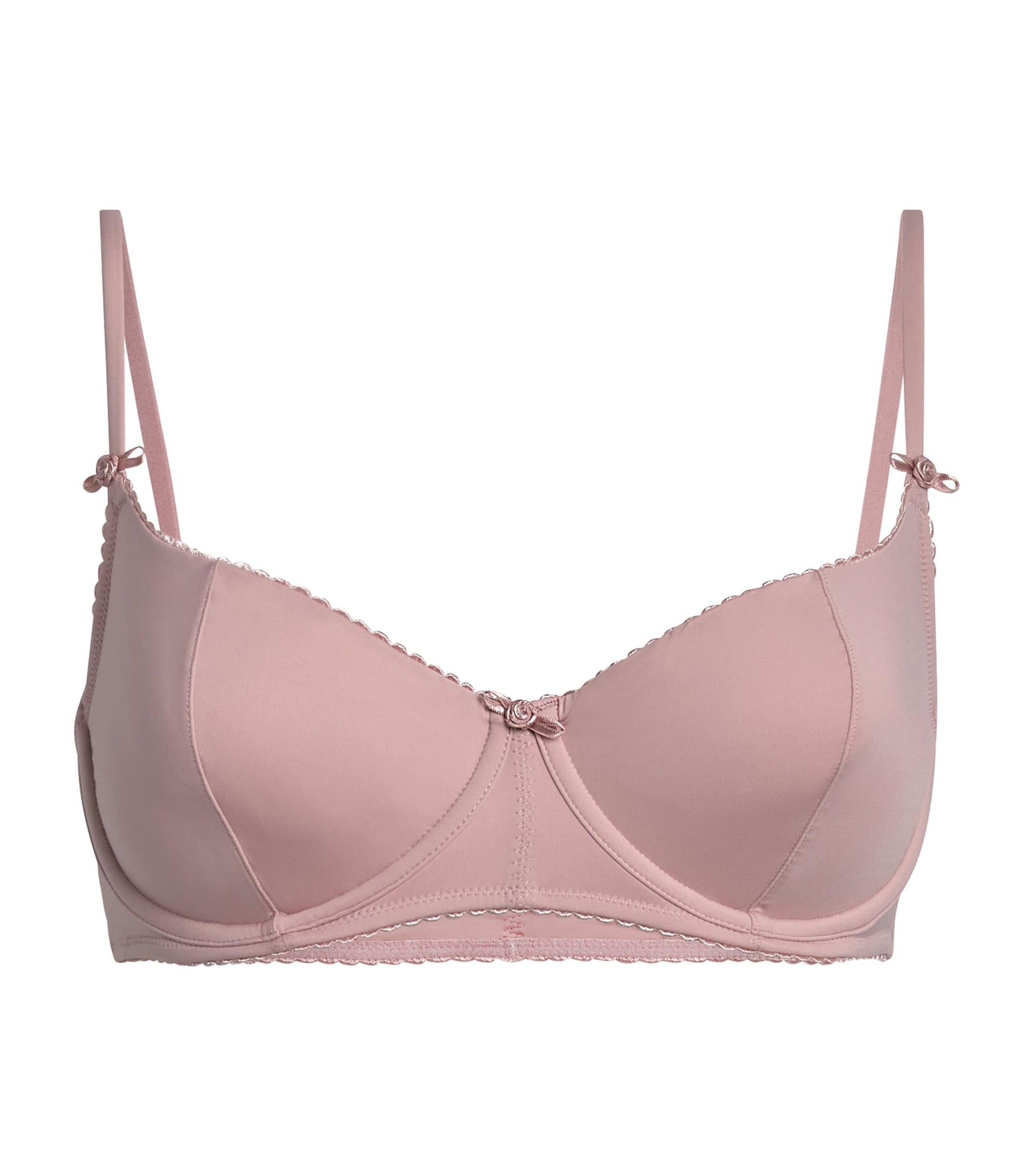 Skims Pink Vintage Shapewear Unlined Demi Bra