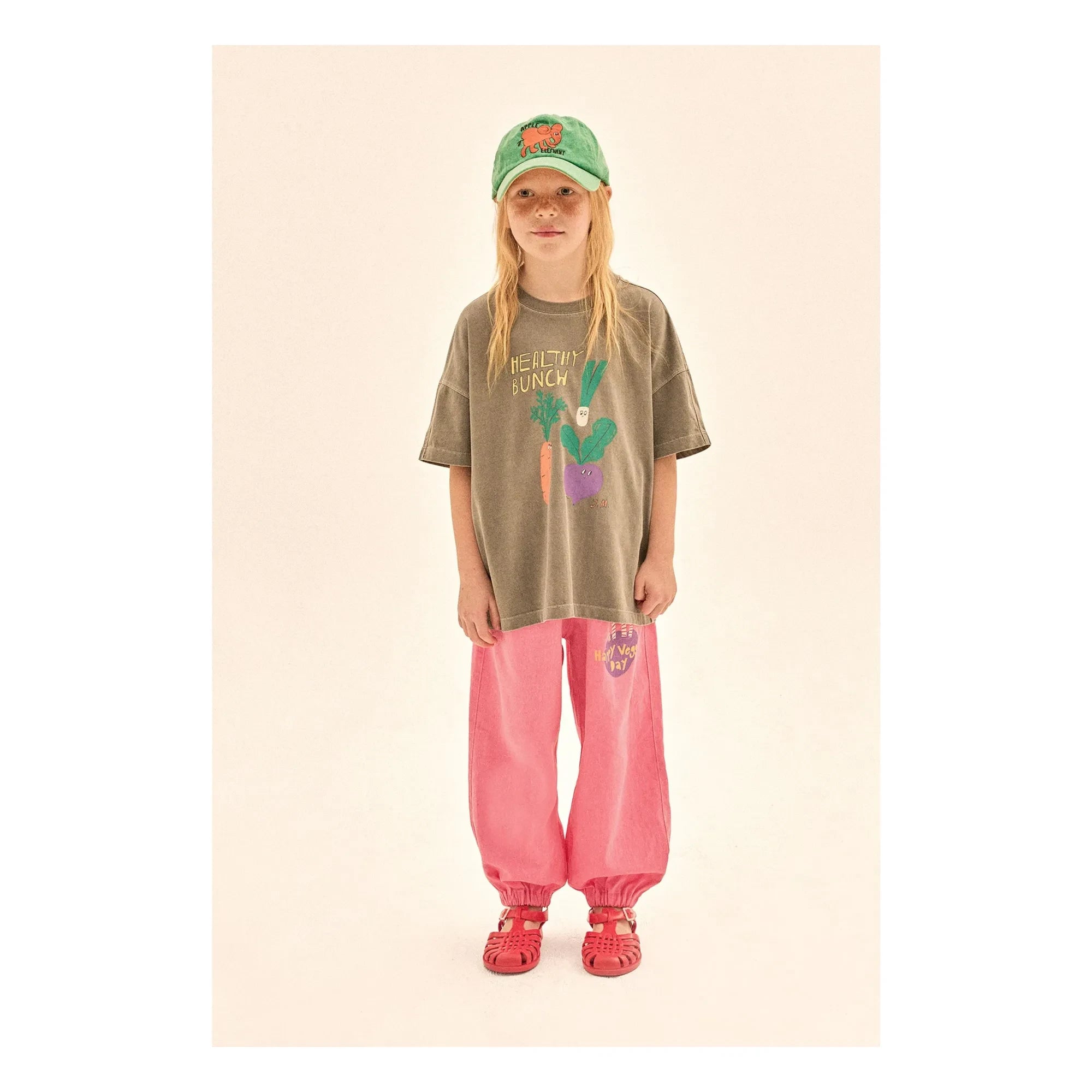 Jelly Mallow - Aladdin Happy Veggie Day pants | Pink