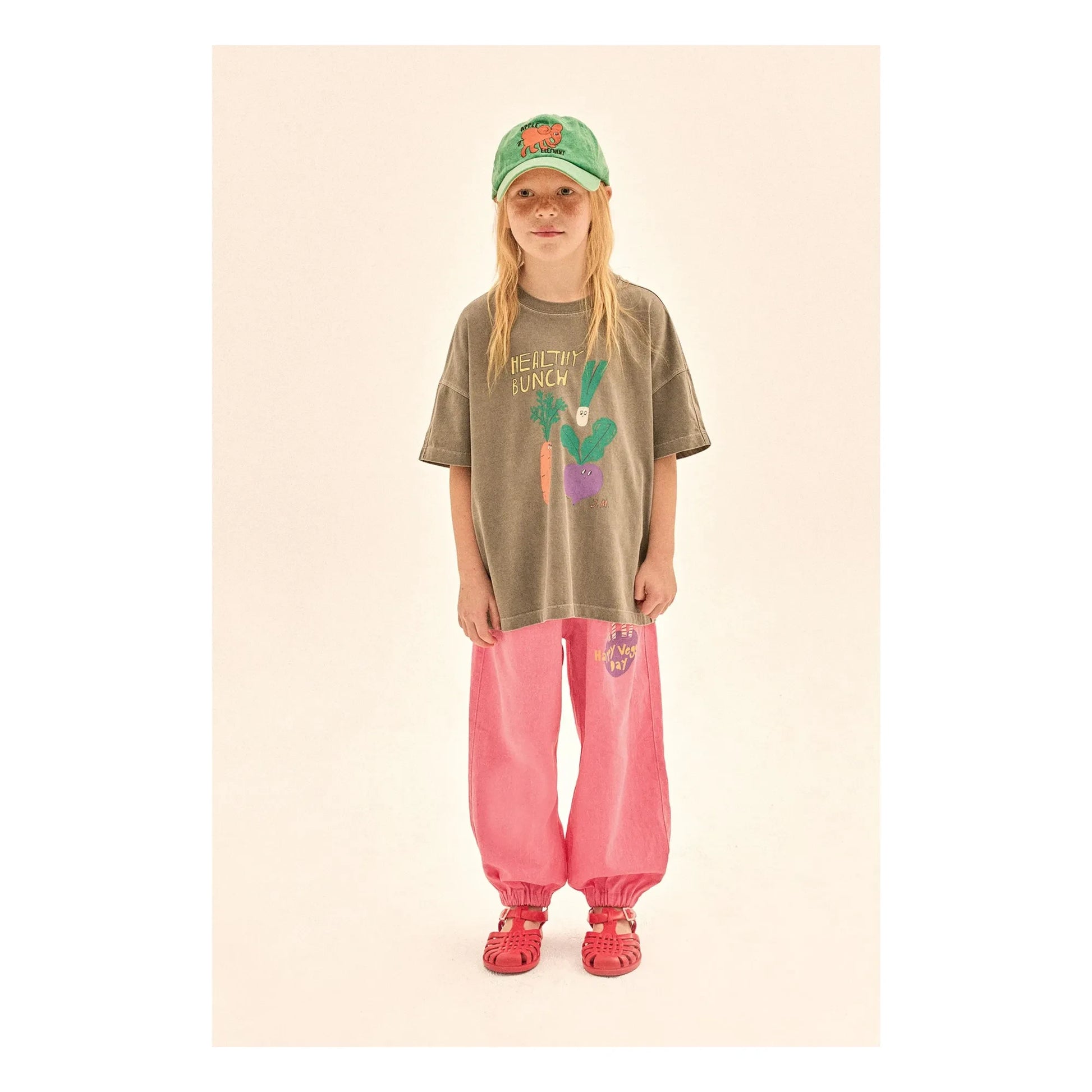 Jelly Mallow - Aladdin Happy Veggie Day pants | Pink