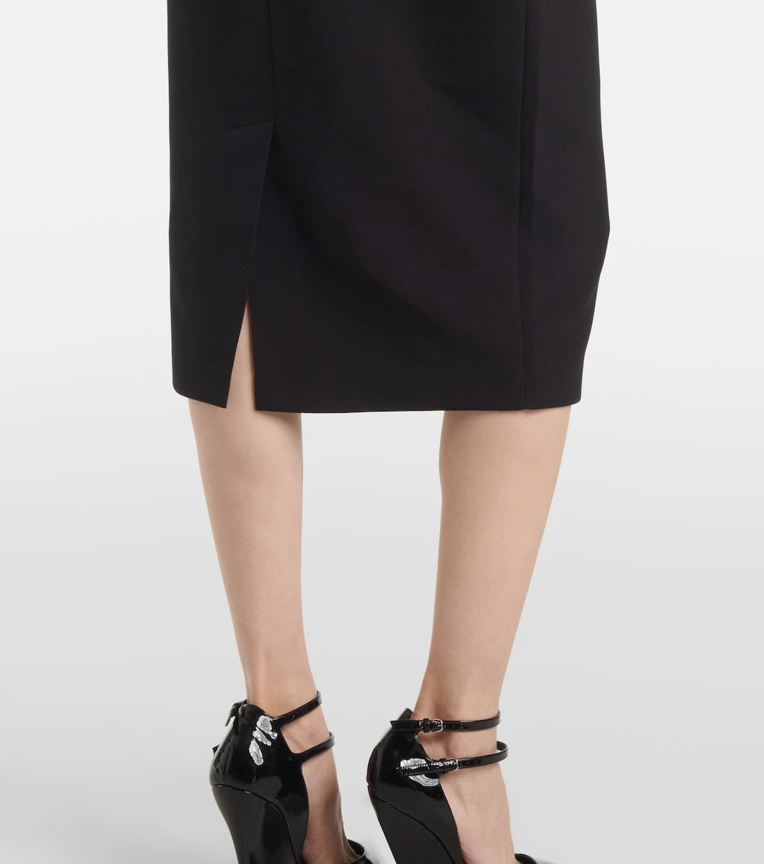 Safiyaa - Hokoku crêpe pencil skirt