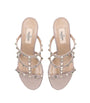 Valentino Garavani Nude Valentino Garavani Rockstud Mule Sandals 60