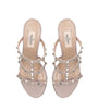 Valentino Garavani Nude Valentino Garavani Rockstud Mule Sandals 60