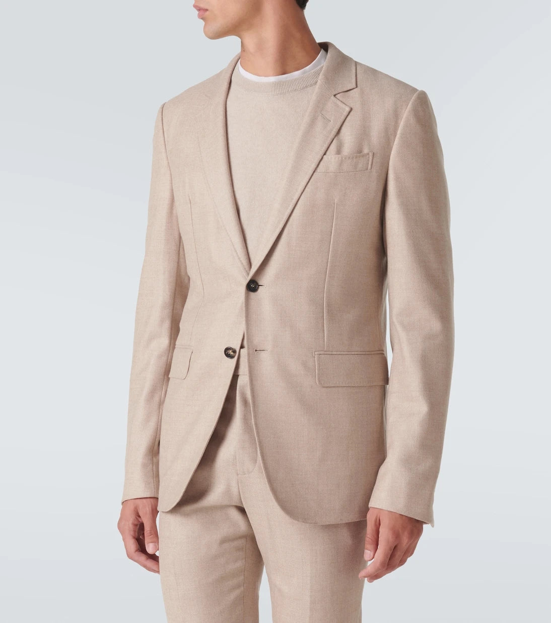 Gabriela Hearst - Irving wool and cashmere flannel suit jacket