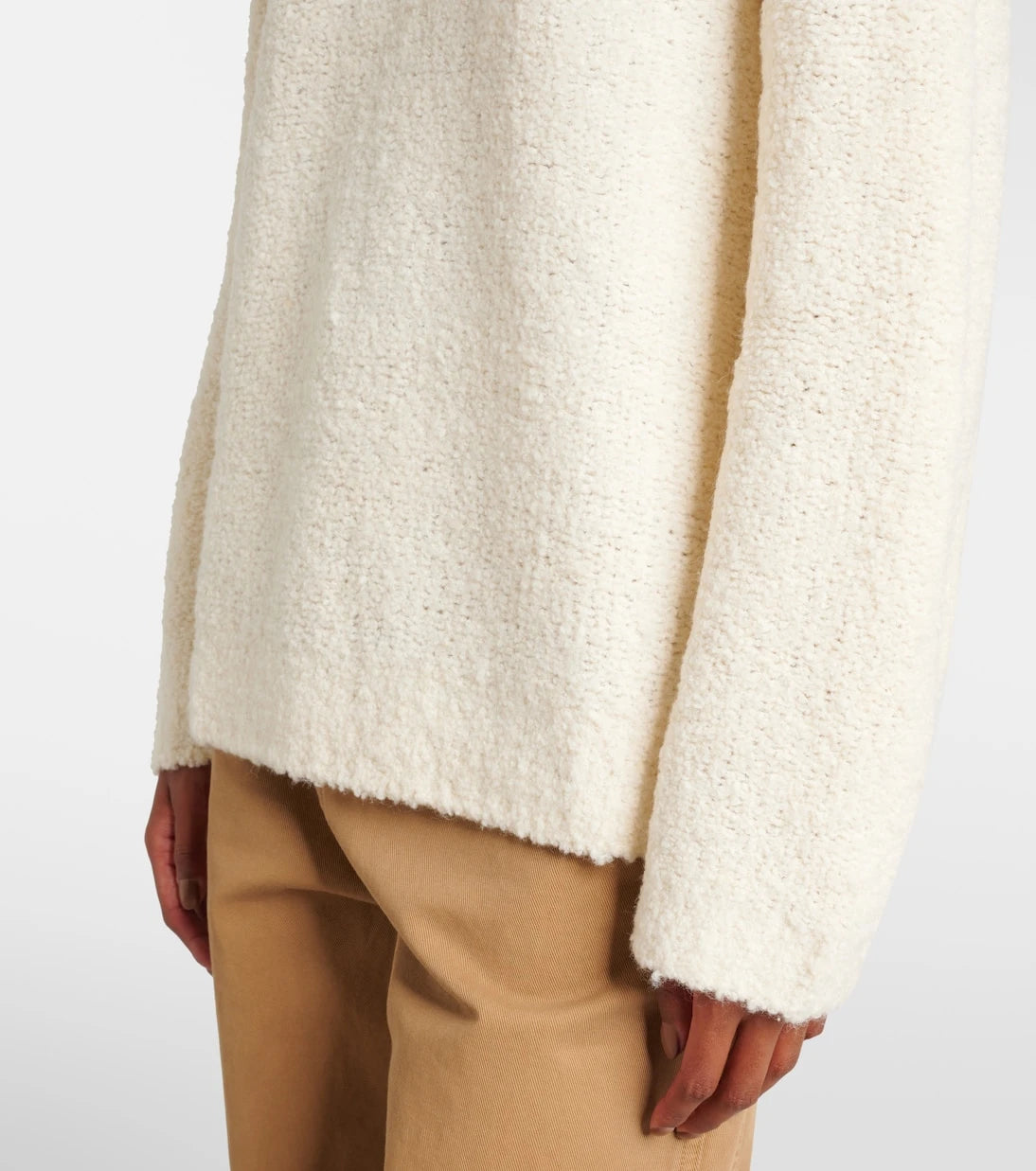 Staud - Siren scarf-detail sweater