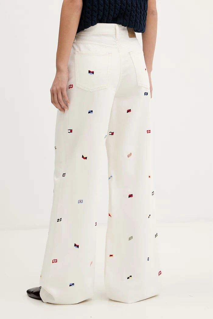 Tommy Jeans дънки wide leg дамски