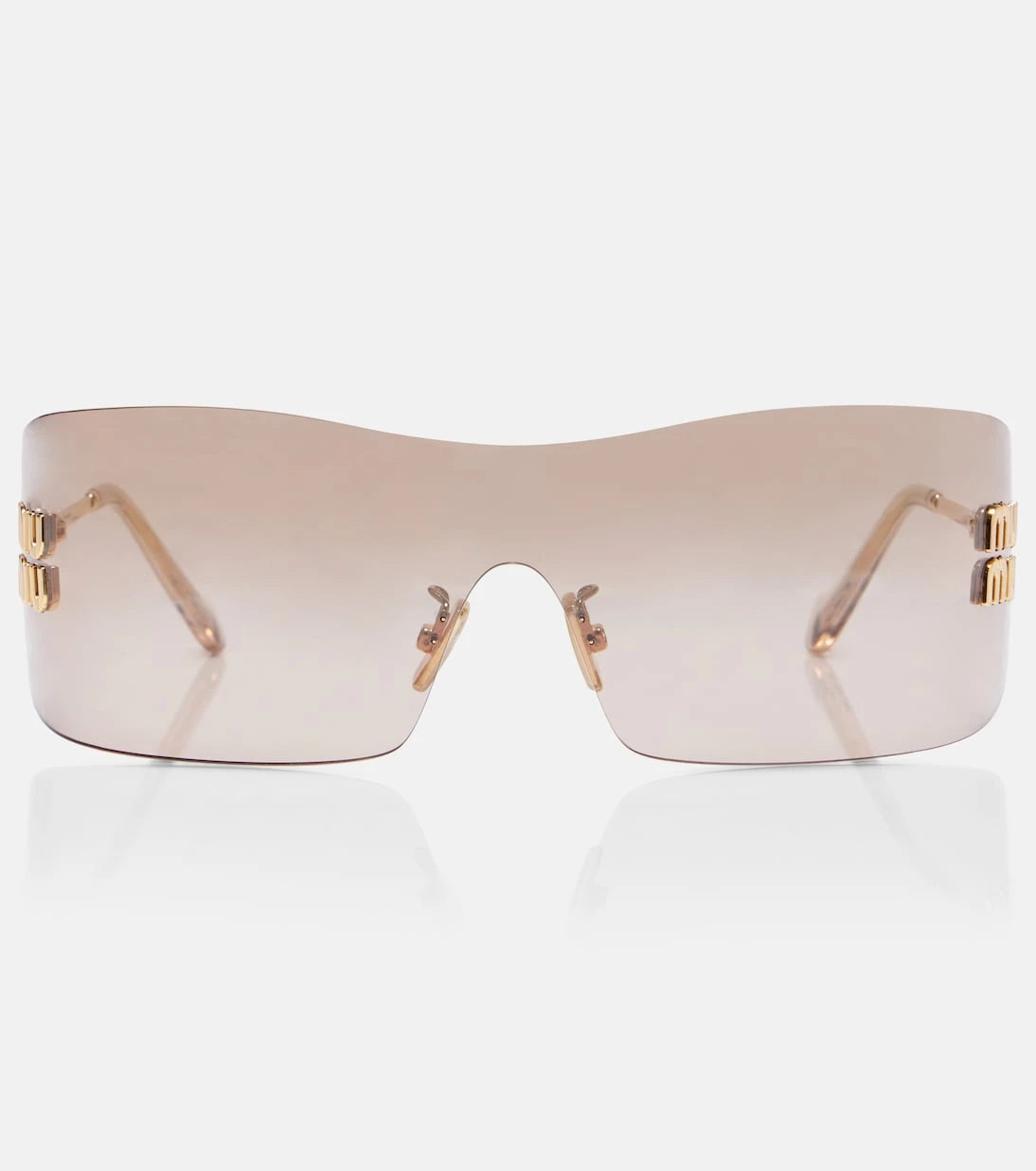 Miu Miu - Aube shield sunglasses