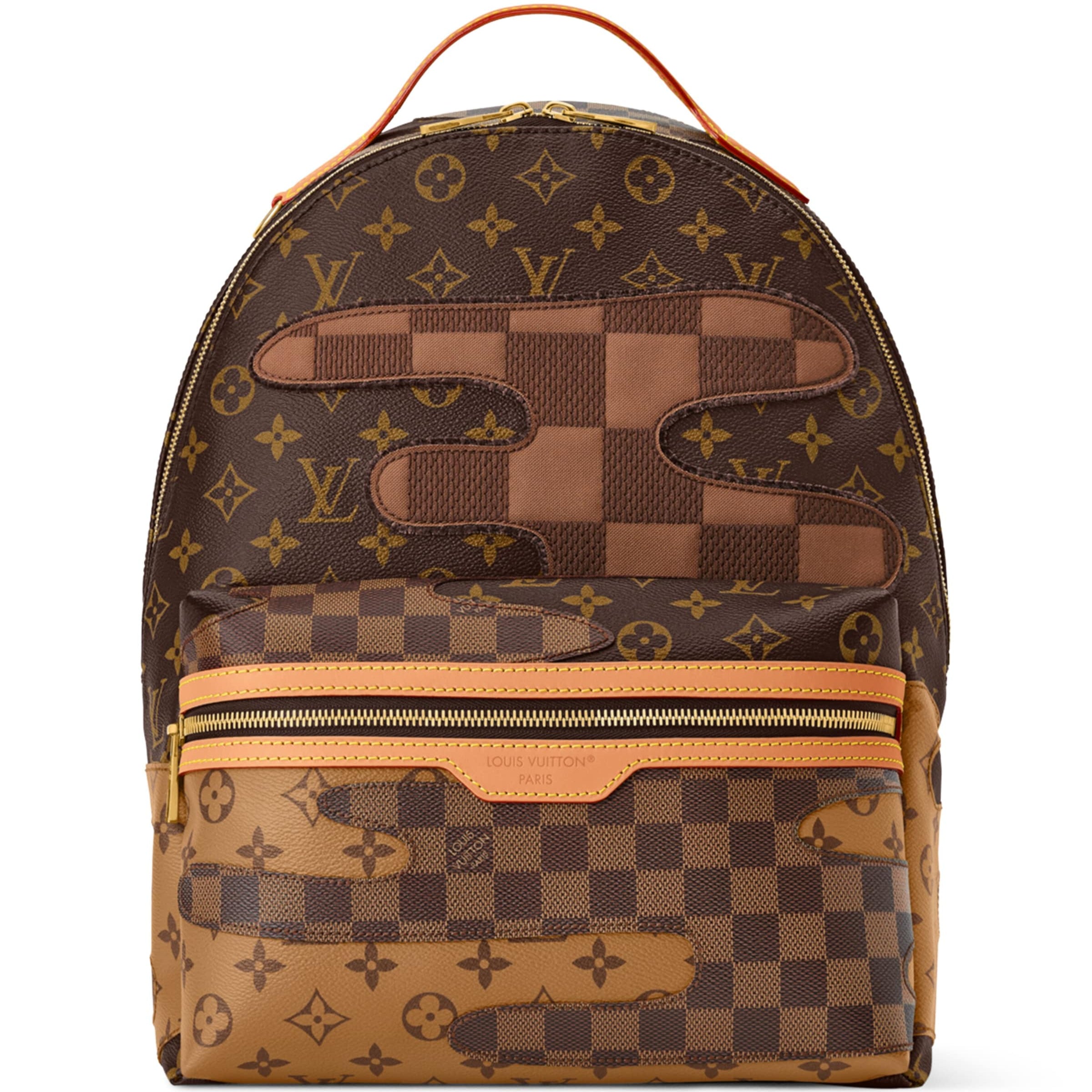 LOUIS VUITTON Leather Discovery PM Backpack