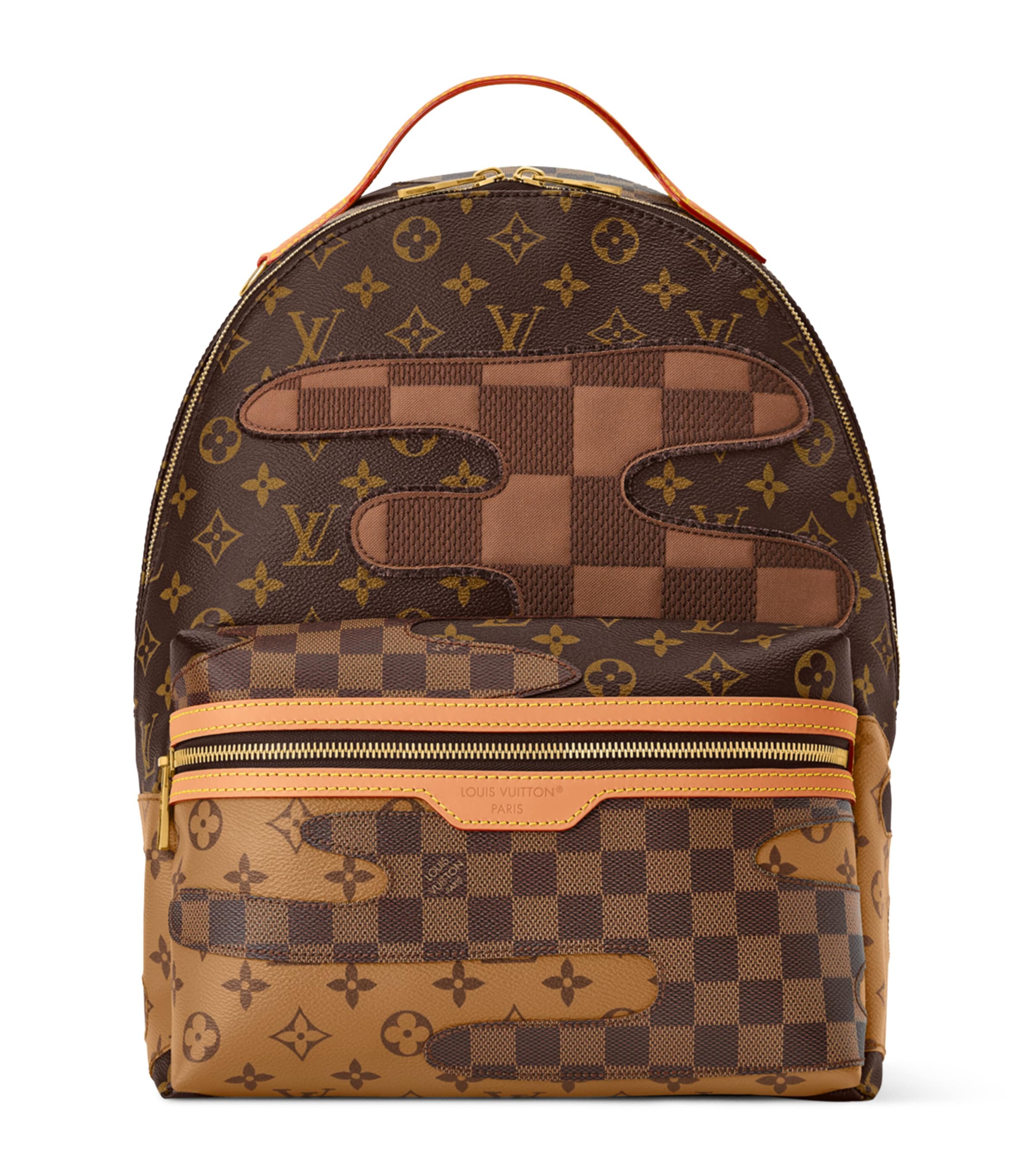 LOUIS VUITTON Leather Discovery PM Backpack