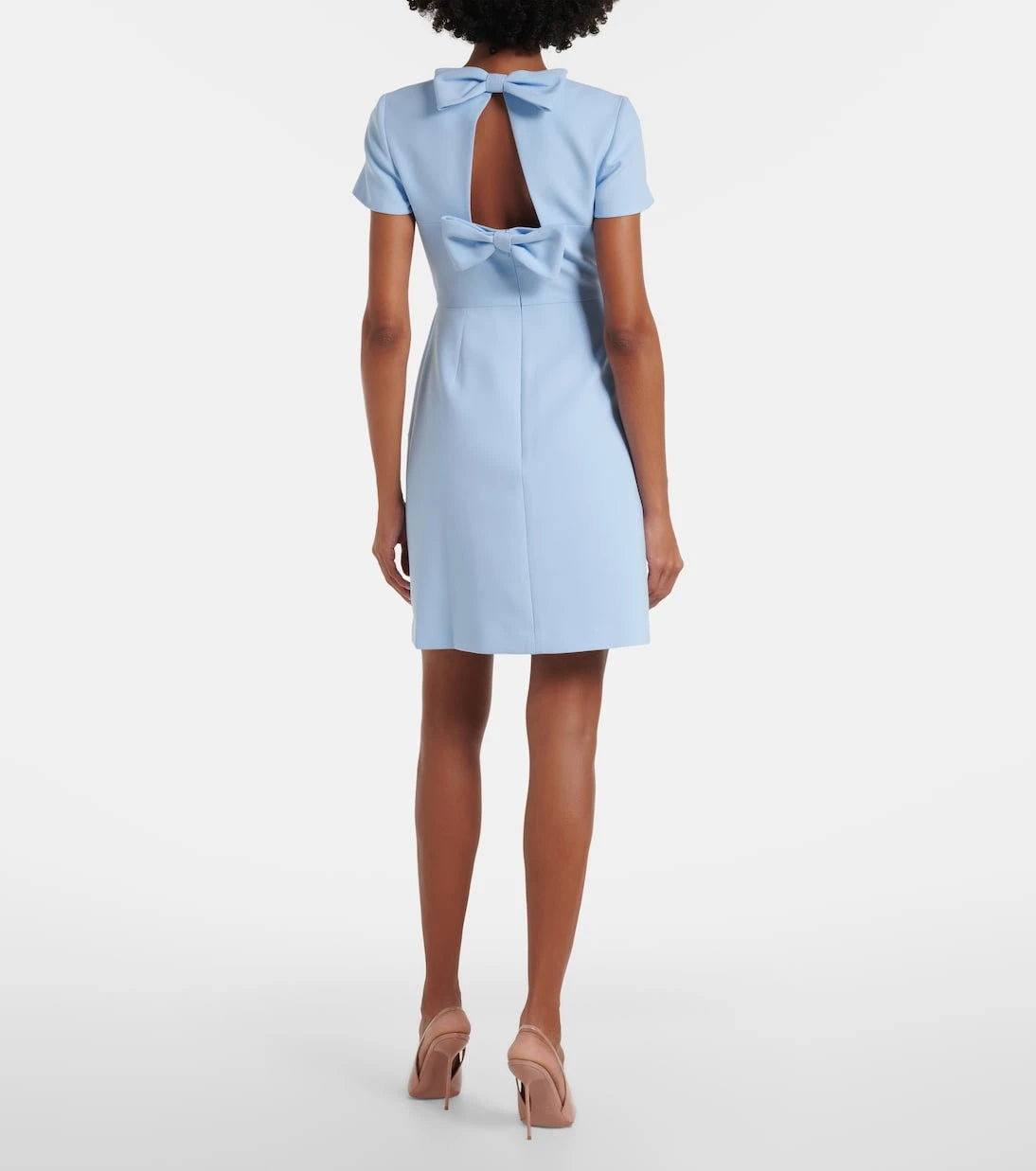 Carolina Herrera - Floral embroidered minidress
