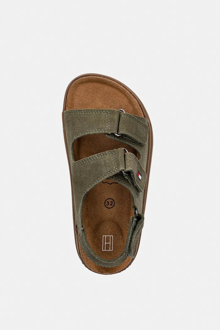 Tommy Hilfiger Süet Çocuk Sandalet
