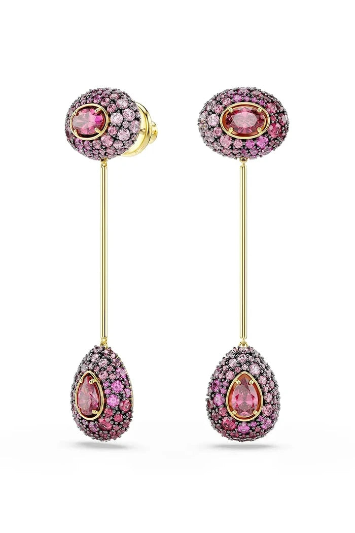 Swarovski Kadın Altın Kaplama Zirkon Küpe SUBLIMA
